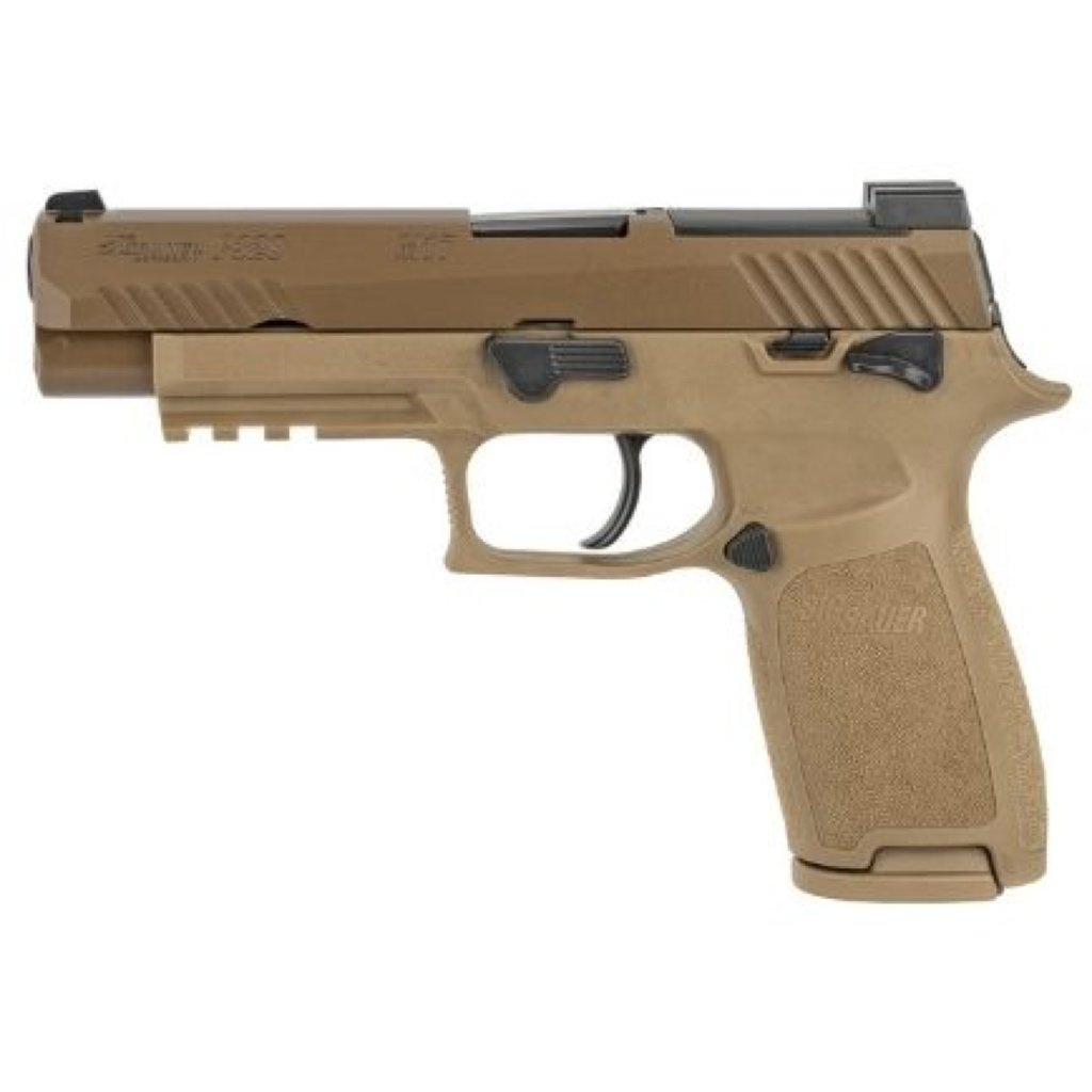 SIGSAUER製　実物純正P320/M17/M18用マガジン　新品 SIG SAUER P320 M17 COYOTE 9MM PARA FULL-SIZE PISTOL WITH MANUAL